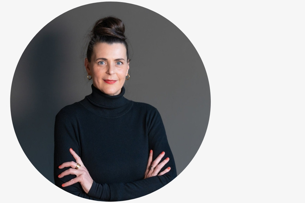 Diana Kuba, Innenraumexpertin aus Leipzig, Portrait für Über-mich-Seite.