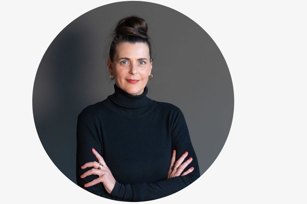 Diana Kuba, Innenraumexpertin aus Leipzig, Portrait für Über-mich-Seite.